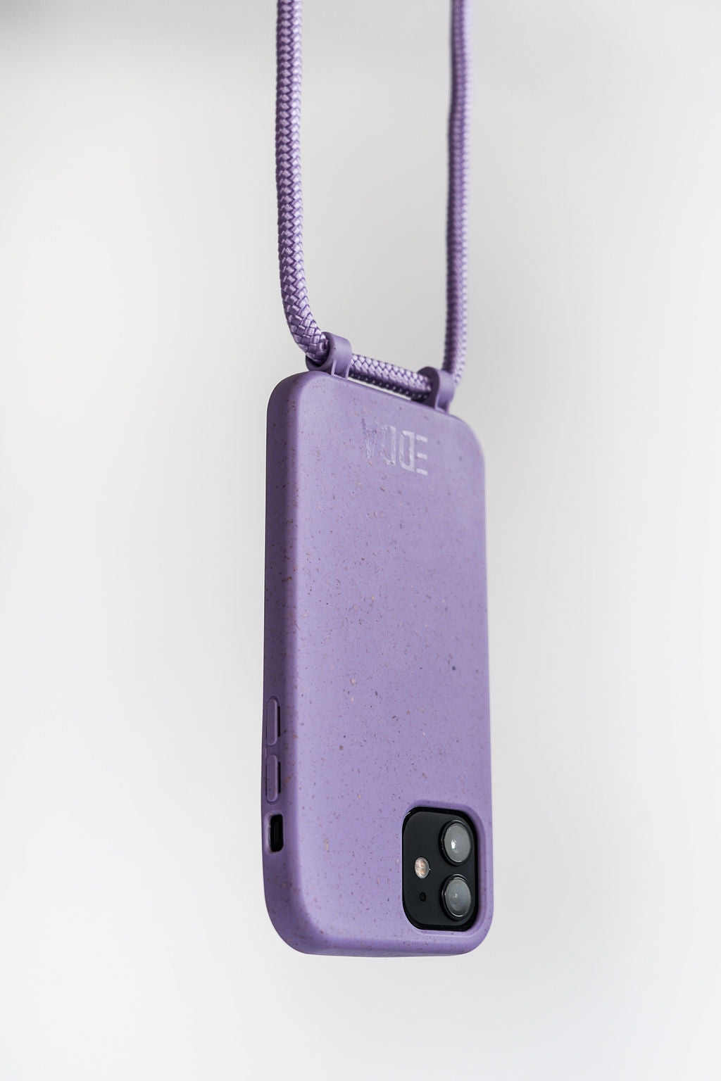 coque cordon téléphone violet